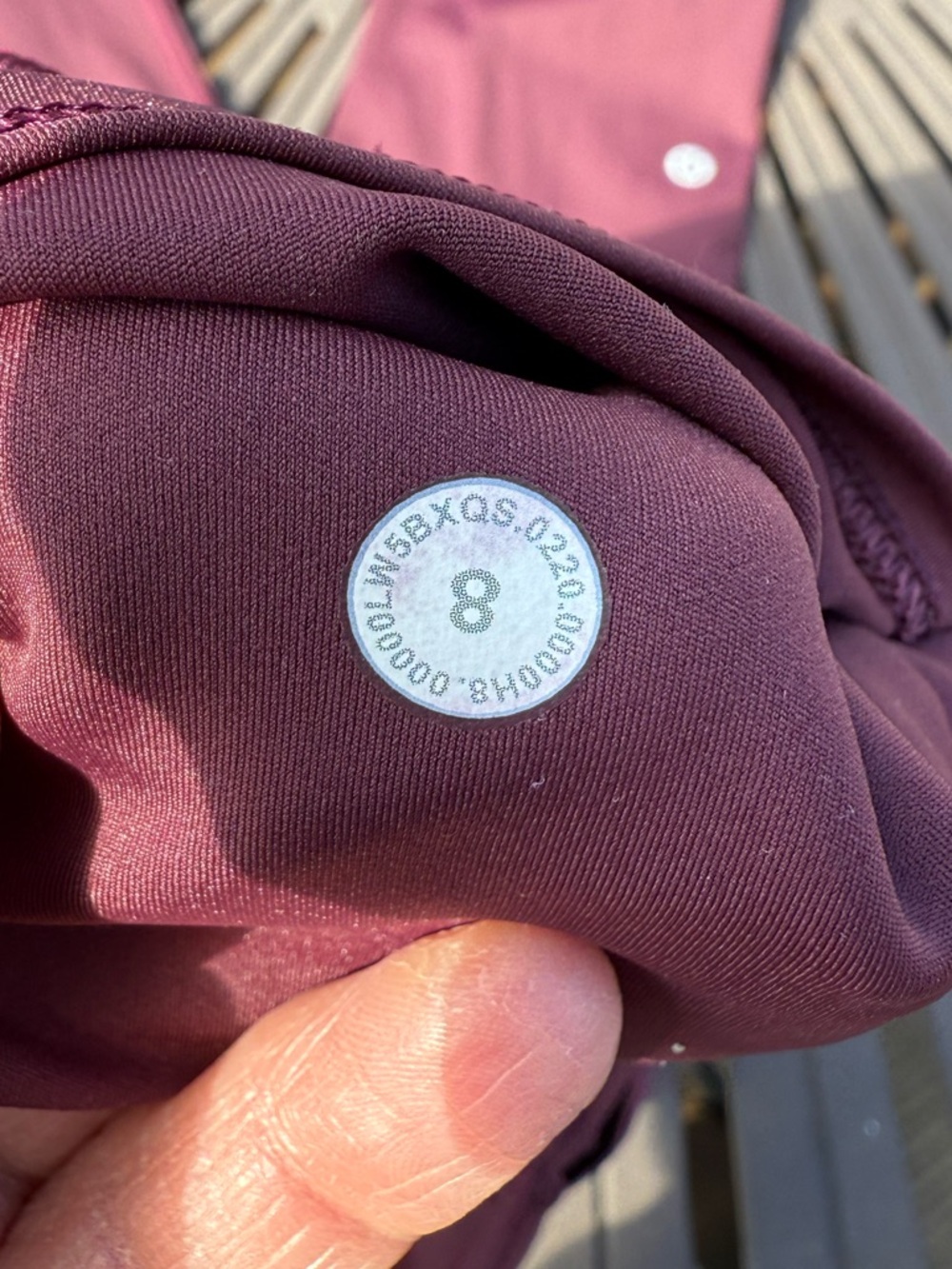 Lululemon Align High-Rise Leggings in Deep Plum, Sz 8, EUC - Picture 9 of 13